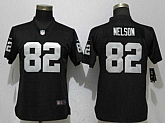 Women Nike Raiders 82 Jordy Nelson Black 2018 Vapor Untouchable Limited Jersey,baseball caps,new era cap wholesale,wholesale hats